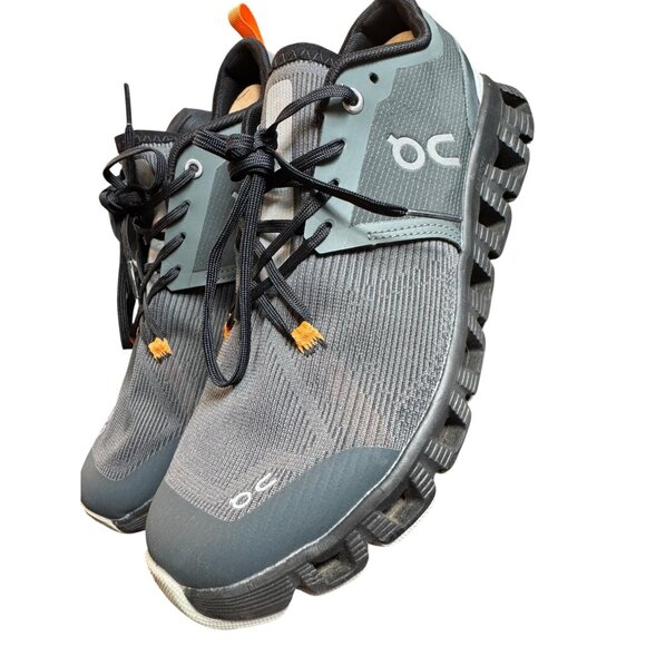 On Cloud X 3 Shift " Lead Tumeric" Men's Running Shoes Gray Size 8 - Picture 3 of 10